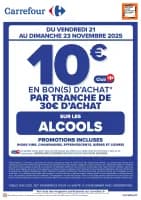 Catalogue Carrefour en ligne du 21 au 23 novembre 2025